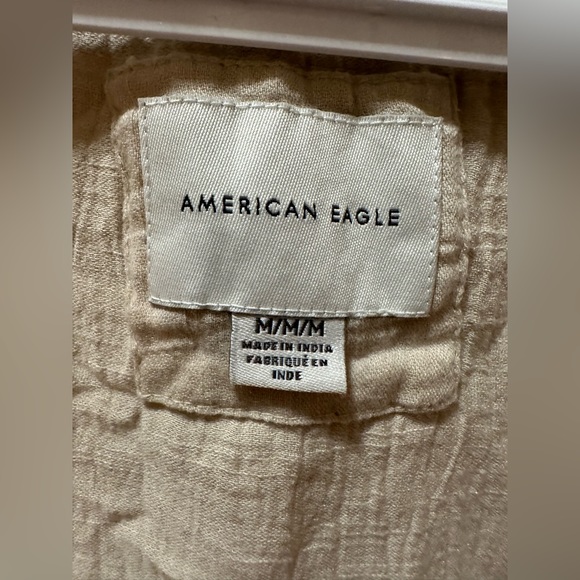 American Eagle oversized button down shirt - Picture 3 of 3